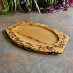 11" oval serving platter