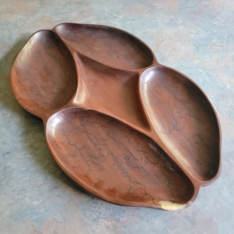 16" sectioned serving platter