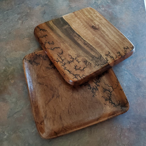12" square serving platter