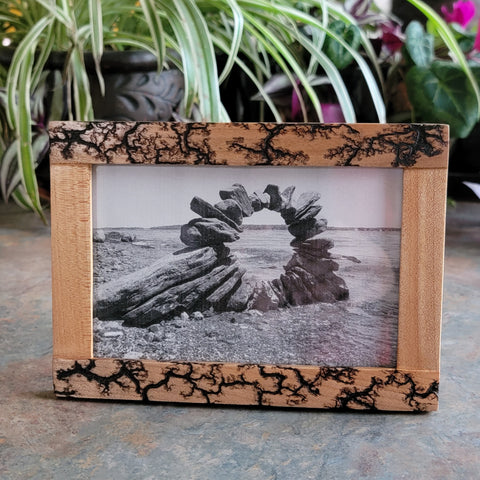 4"x6" wood photo frame