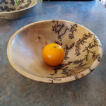 9.75" farmhouse sap-maple bowl